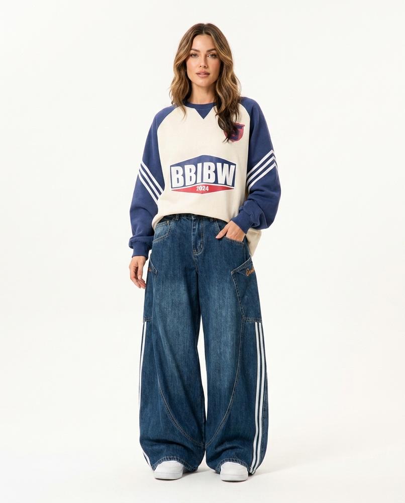 Heidi Outlet - Vesen | Ballonförmige Denim Hose Unisex