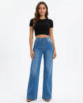 Heidi Outlet - Kedar | Ausgestellte Denim Hose Damen