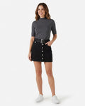 Heidi Outlet - Rikar | Gegürtelter Denim Rock Damen