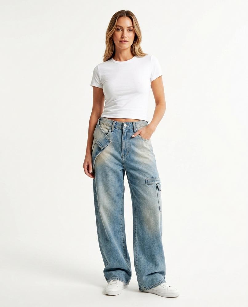 Heidi Outlet - Loser | Weite Denim Hose Unisex