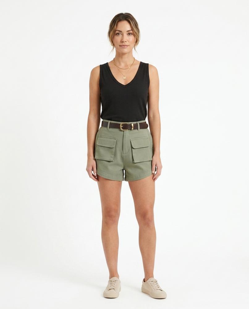 Heidi Outlet - Dalen | Kurz Geschnittene Funktionale Hose Damen