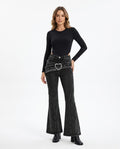 Heidi Outlet - Ronav | Ausgestellte Taillenhohe Hose Damen