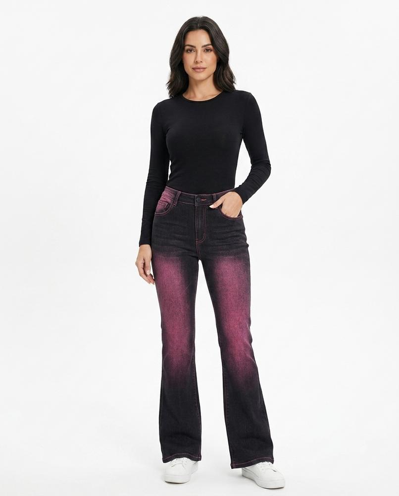 Heidi Outlet - Zaser | Ausgestellte Bedruckte Hose Damen