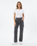 Heidi Outlet - Niram | Gerade Geschnittene Baumwoll Hose Unisex