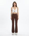 Heidi Outlet - Taram | Ausgestellte Cord Hose Damen