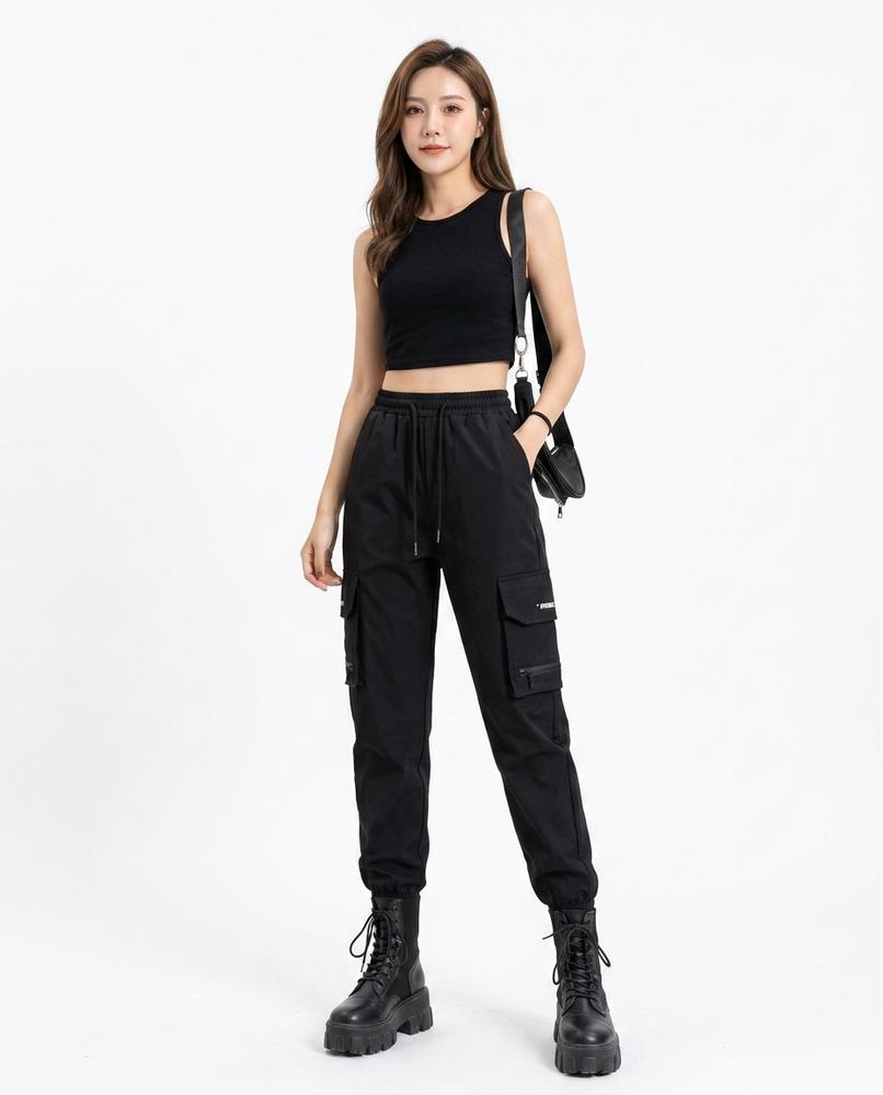 Heidi Outlet - Nonor | Funktionale Locker Geschnittene Hose Unisex