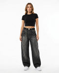 Heidi Outlet - Visin | Weit Geschnittene Gewaschene Hose Unisex