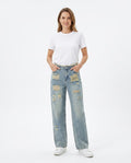 Heidi Outlet - Tidar | Zerrissene Baumwoll Hose Unisex