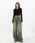 Heidi Outlet - Colen | Gewaschene Weite Hose Unisex