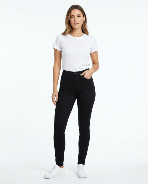 Heidi Outlet - Dasel | Hochtailliert Enganliegend Hose Damen
