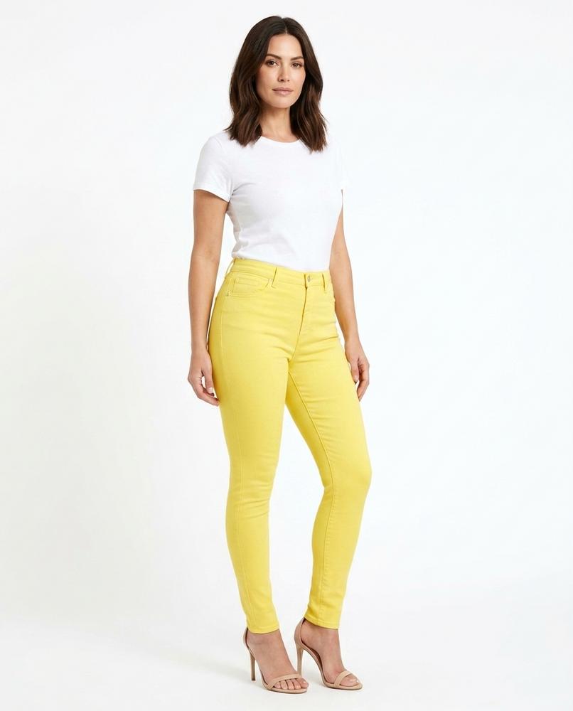 Heidi Outlet - Dasel | Hochtailliert Enganliegend Hose Damen