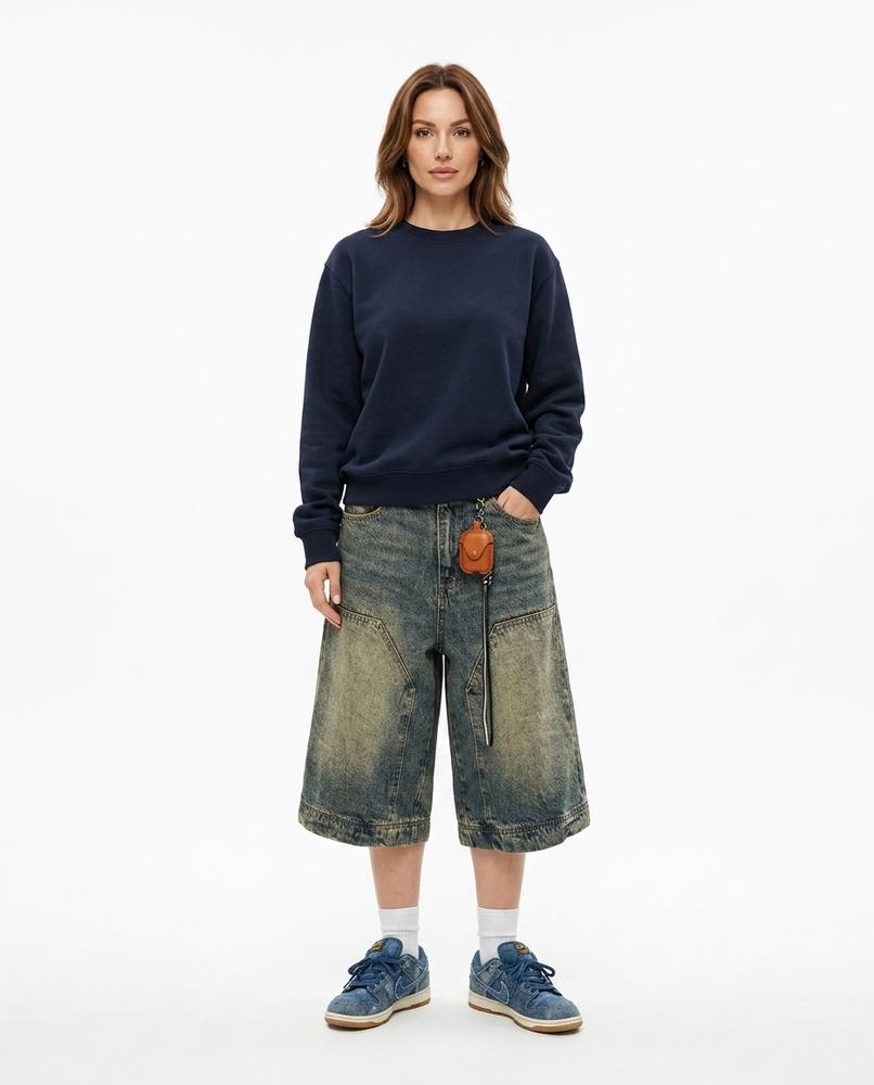 Heidi Outlet - Caser | Weit Geschnittene Baumwoll Hose Unisex