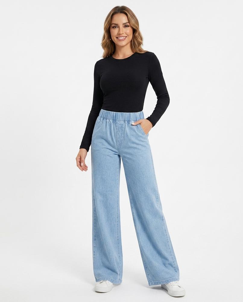 Heidi Outlet - Lovin | Weit geschnittene Denim Hose Damen