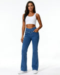 Heidi Outlet - Rokar | Ausgestellte Elastische Hose Damen
