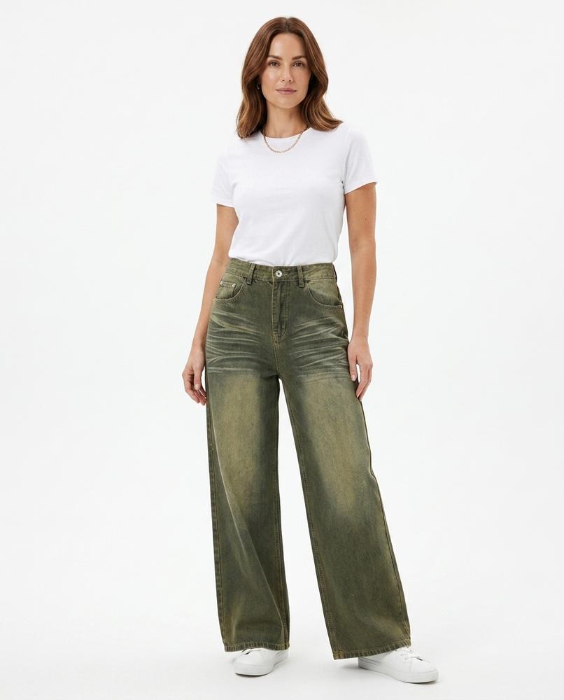 Heidi Outlet - Mazan | Weit Geschnittene Baumwoll Hose Unisex