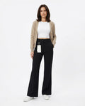 Heidi Outlet - Coran | Ausgestellte Hochgeschnittene Hose Damen