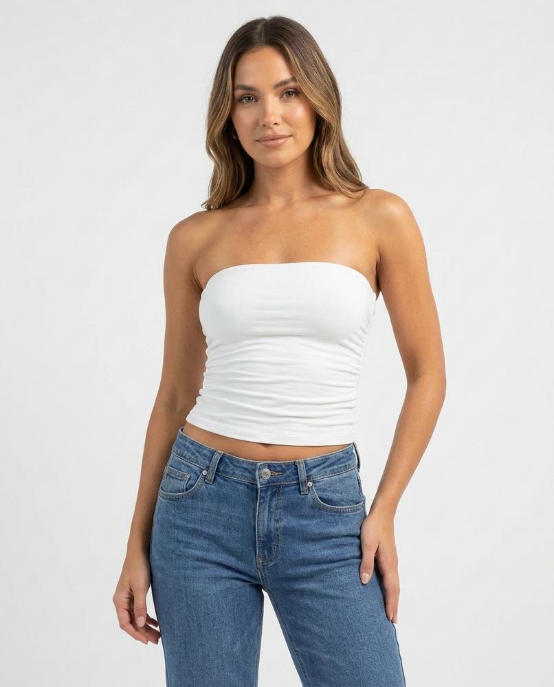 Heidi Outlet - Kamon | Marmorierte Denim Hose Damen