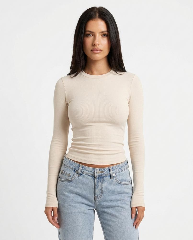 Heidi Outlet - Kamon | Marmorierte Denim Hose Damen