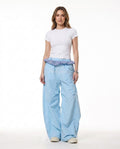 Heidi Outlet - Arsol | Weit Geschnitten Verstellbar Hose Damen