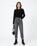 Heidi Outlet - Lovar | Gewaschene Baumwoll Hose Damen