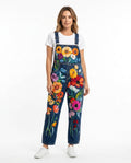 Heidi Outlet - Lasen | Bestickt Baumwoll Hose Damen