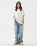 Heidi Outlet - Lydar | Gerade Geschnittene Baumwoll Hose Unisex