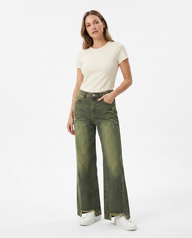 Heidi Outlet - Nimar | Weit Geschnittene Baumwoll Hose Unisex