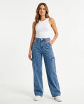 Heidi Outlet - Vitir | Weit Geschnittene Baumwoll Hose Damen