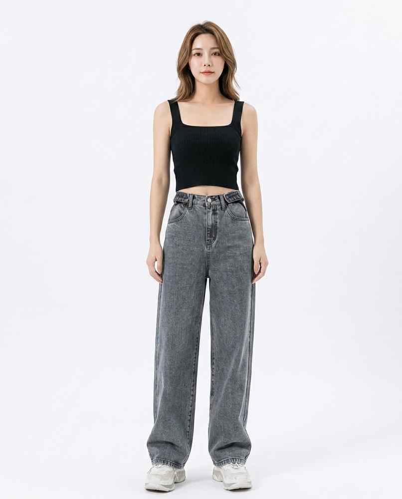 Heidi Outlet - Nosin | Weit Geschnittene Baumwoll Hose Damen