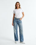 Heidi Outlet - Elmor | Gerade Geschnittene Baumwoll Hose Unisex
