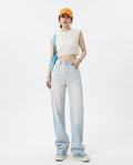 Heidi Outlet - Nitor | Weit Geschnittene Baumwoll Hose Damen