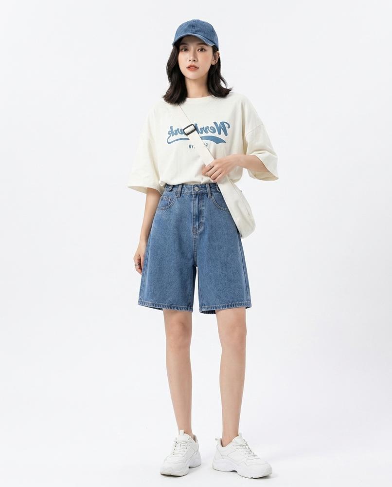Heidi Outlet - Lalom | Weit geschnittene Denim Hose Damen