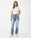 Heidi Outlet - Covel | Gewaschen Gesteppt Hose Damen