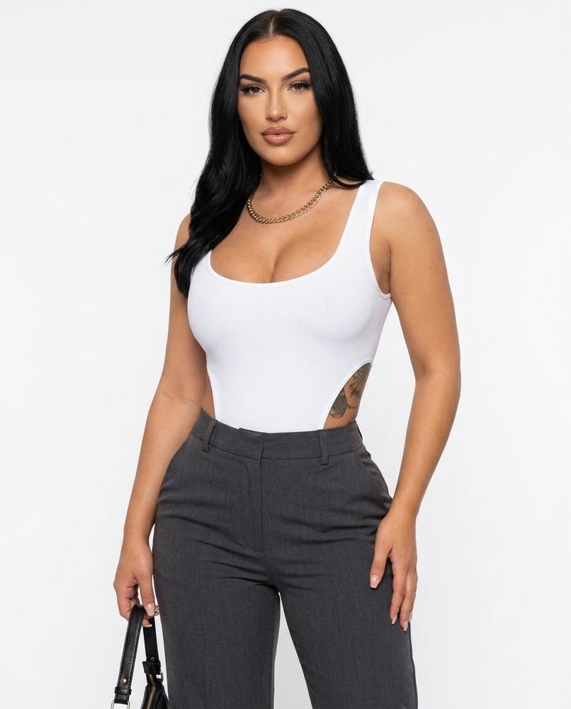 Heidi Outlet - Tiram | Zerrissene Weit Geschnittene Hose Damen