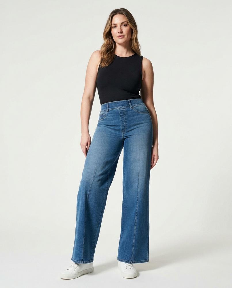 Heidi Outlet - Yodan | Weit Geschnittene Denim Hose Damen