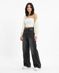 Heidi Outlet - Arken | Weit Geschnittene Baumwoll Hose Damen