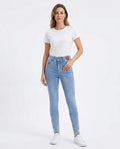 Heidi Outlet - Yomir | Eng Anliegende Baumwoll Hose Damen