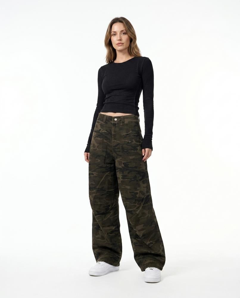 Heidi Outlet - Nimir | Weit Gemustert Hose Unisex