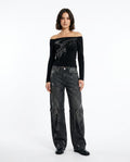 Heidi Outlet - Ninav | Weite Gewaschene Hose Unisex