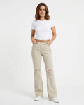 Heidi Outlet - Keser | Ausgestellte Baumwoll Hose Damen