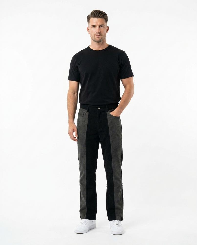 Heidi Outlet - Conor | Gestreifte Cord Hose Unisex