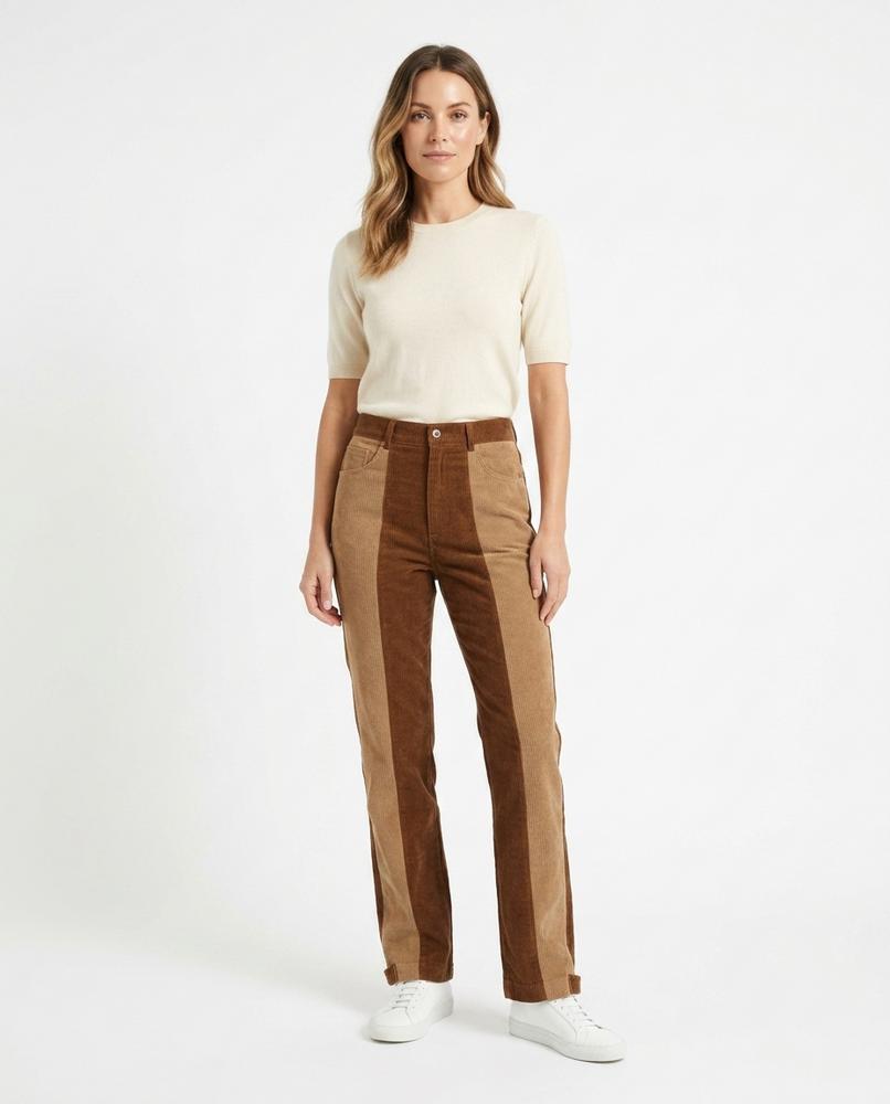 Heidi Outlet - Conor | Gestreifte Cord Hose Unisex