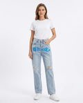 Heidi Outlet - Armin | Bedruckte Baumwoll Hose Unisex