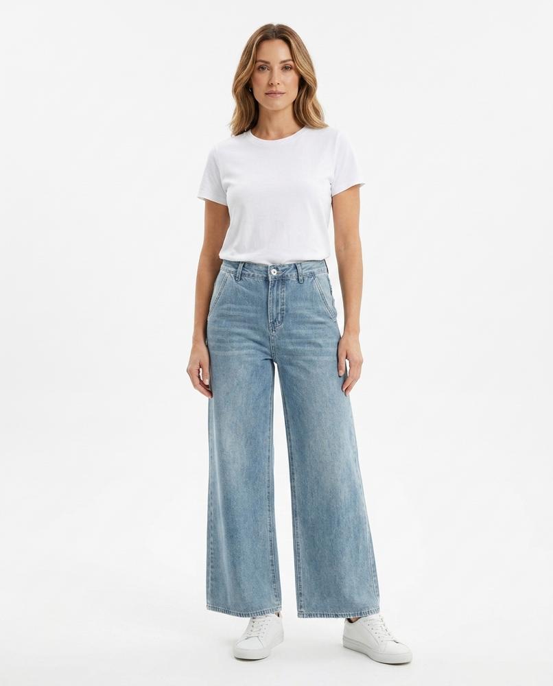Heidi Outlet - Nimel | Weit Geschnittene Baumwoll Hose Unisex
