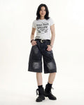 Heidi Outlet - Lator | Weit Geschnittene Gewaschene Hose Unisex