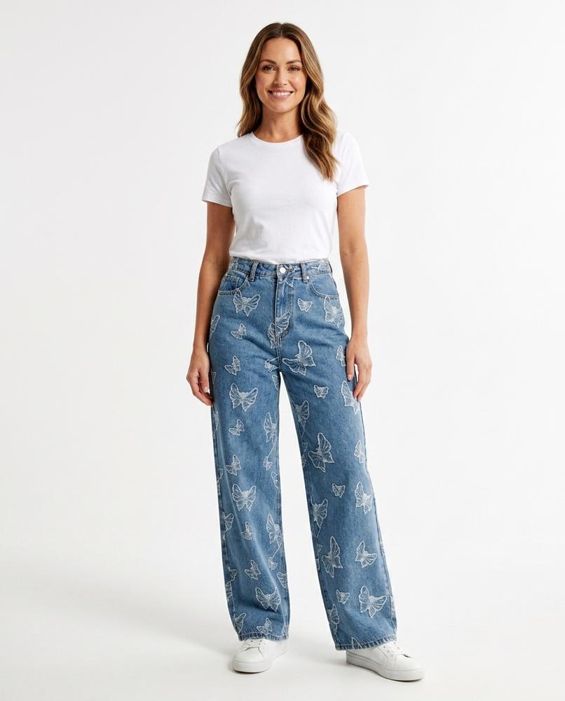 Heidi Outlet - Sasel | Bedruckte Weite Hose Unisex