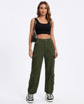 Heidi Outlet - Elsan | Gerade Geschnittene Baumwoll Hose Damen