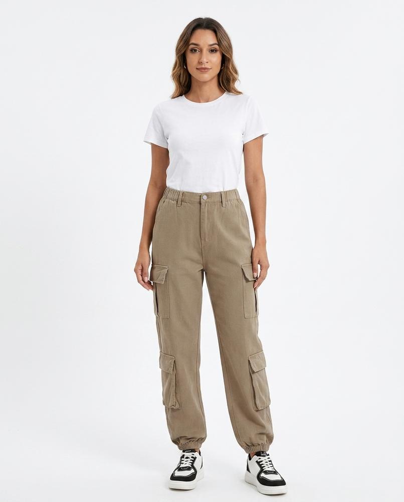 Heidi Outlet - Elsan | Gerade Geschnittene Baumwoll Hose Damen