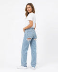 Heidi Outlet - Yovel | Zerrissene Gerade Geschnittene Hose Damen