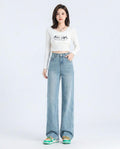 Heidi Outlet - Vaver | Gerade Geschnittene Baumwoll Hose Damen